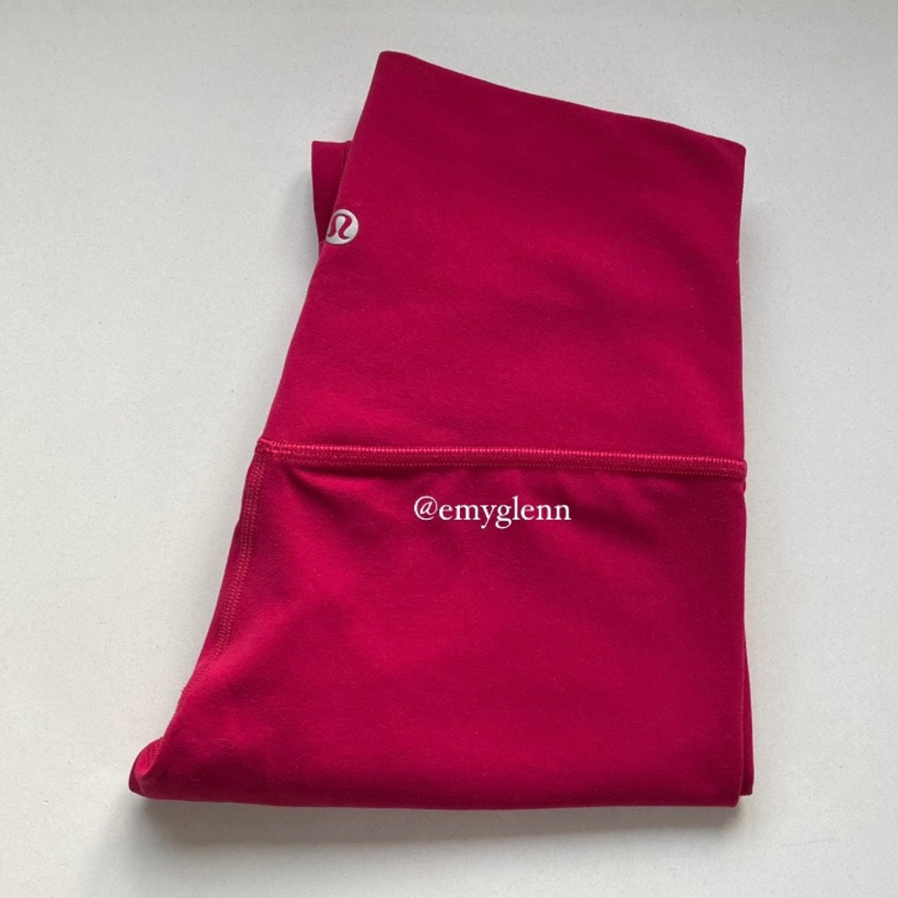 💢SOLD💢Align Pant, Ruby Red 28”